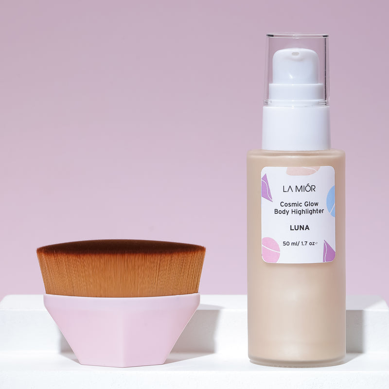 Body Glow Combo - Highlighter & Brush