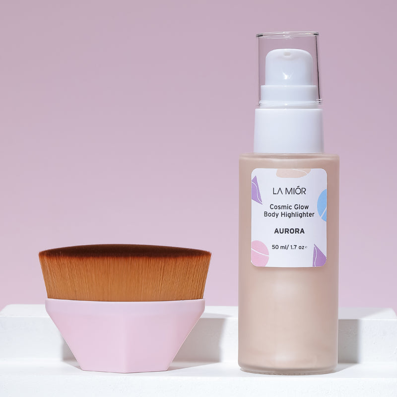 Body Glow Combo - Highlighter & Brush