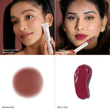 Matte Blur & Glossy Lip Balm Combo
