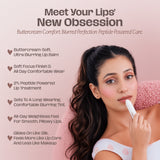 Pillow Soft Matte Lip Balm & Snap Lip Case Combo