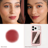 Pillow Soft Matte Lip Balm & Snap Lip Case Combo