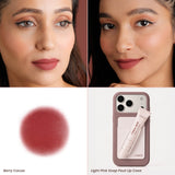 Pillow Soft Matte Lip Balm & Snap Lip Case Combo