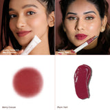 Matte Blur & Glossy Lip Balm Combo