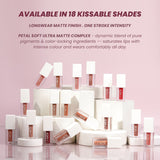 Petal Soft Ultra Matte Liquid Lipstick - Combo of 6