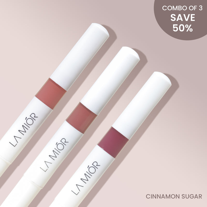 Peptide Glaze Lip Balm - Combo of 3