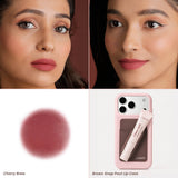 Pillow Soft Matte Lip Balm & Snap Lip Case Combo