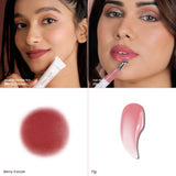 Matte Blur & Glossy Lip Balm Combo
