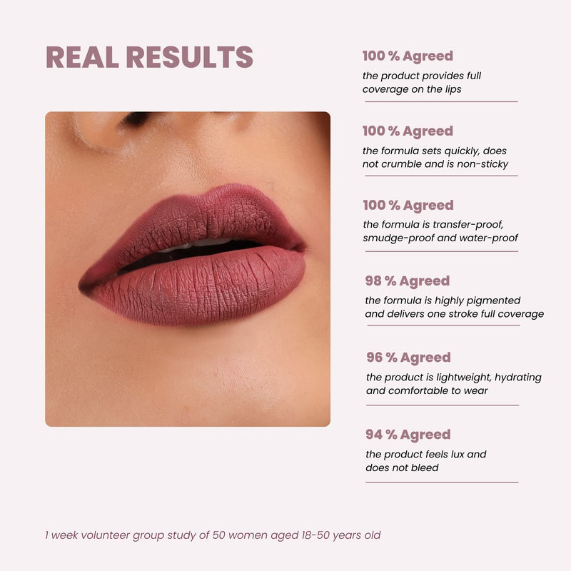 Petal Soft Ultra Matte Liquid Lipstick - Combo of 6