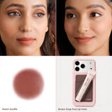 Pillow Soft Matte Lip Balm & Snap Lip Case Combo