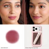Pillow Soft Matte Lip Balm & Snap Lip Case Combo