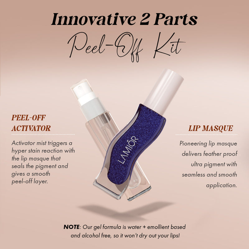 'All Day Strong' Peel-Off Lip Tattoo Kit