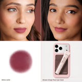 Pillow Soft Matte Lip Balm & Snap Lip Case Combo