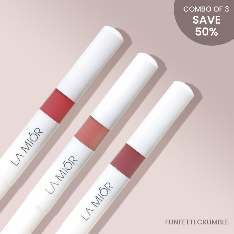 Peptide Glaze Lip Balm - Combo of 3