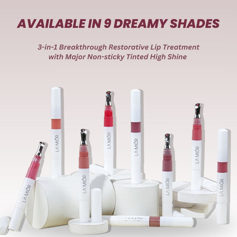 Peptide Glaze Lip Balm - Combo of 3