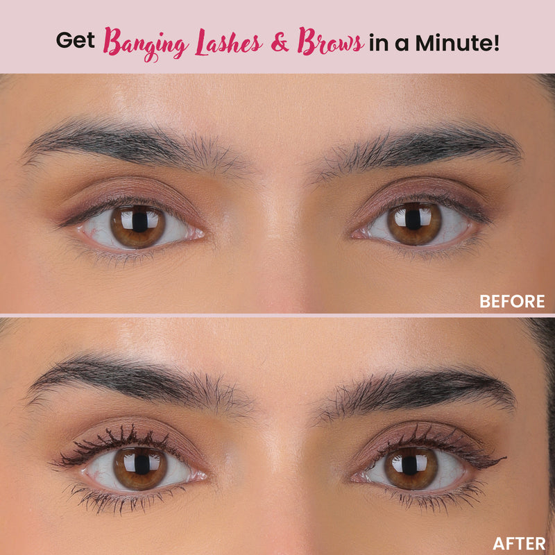 What The Lash! Mascara & Flexilift Brow Gel Duo