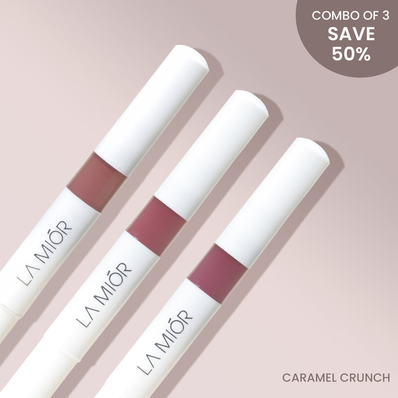 Peptide Glaze Lip Balm - Combo of 3
