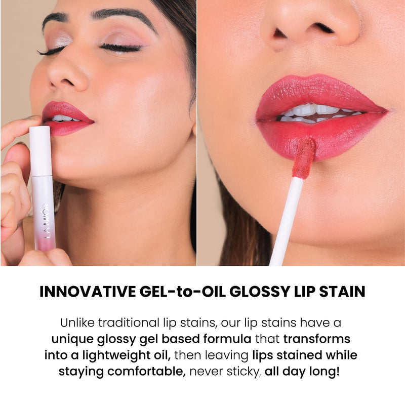 Juicy Tinted Lip Oil - Combo of 3