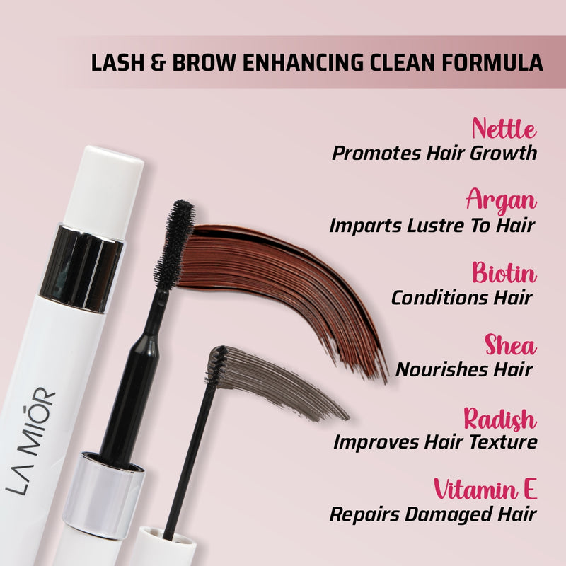 What The Lash! Mascara & Flexilift Brow Gel Duo
