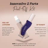 'All Day Strong' Peel-Off Lip Tattoo - Combo of 2