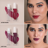 'All Day Strong' Peel-Off Lip Tattoo - Combo of 2