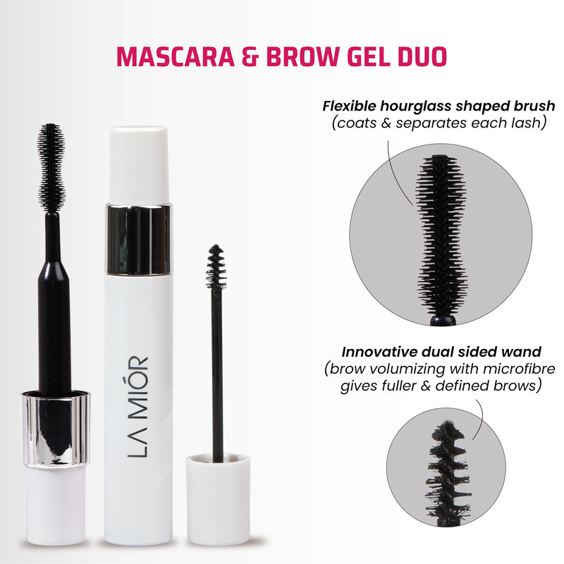 What The Lash! Mascara & Flexilift Brow Gel Duo