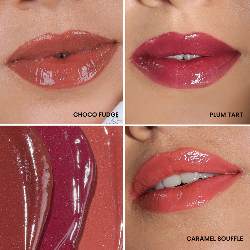 Peptide Glaze Lip Balm - Combo of 3