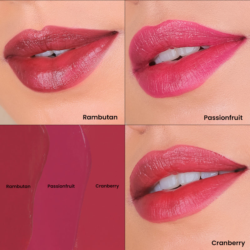 Juicy Tinted Lip Oil - Combo of 3