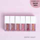 Petal Soft Ultra Matte Liquid Lipstick - Combo of 6