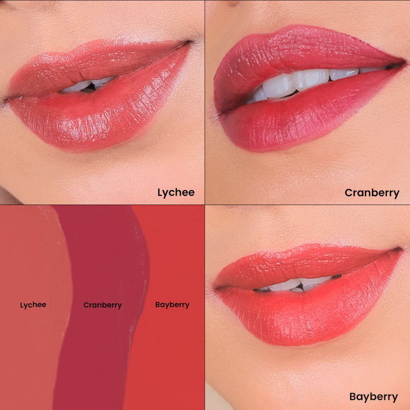 Juicy Tinted Lip Oil - Combo of 3