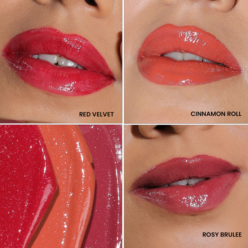Peptide Glaze Lip Balm - Combo of 3