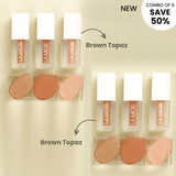 Glistening Eyes Liquid Eyeshadow - Combo of 6