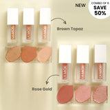 Glistening Eyes Liquid Eyeshadow - Combo of 6