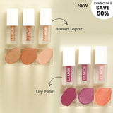Glistening Eyes Liquid Eyeshadow - Combo of 6