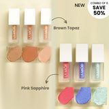 Glistening Eyes Liquid Eyeshadow - Combo of 6