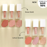Glistening Eyes Liquid Eyeshadow - Combo of 6