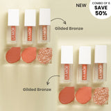 Glistening Eyes Liquid Eyeshadow - Combo of 6