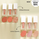 Glistening Eyes Liquid Eyeshadow - Combo of 6