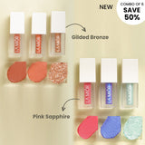Glistening Eyes Liquid Eyeshadow - Combo of 6