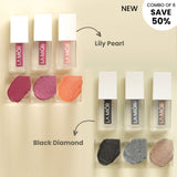 Glistening Eyes Liquid Eyeshadow - Combo of 6