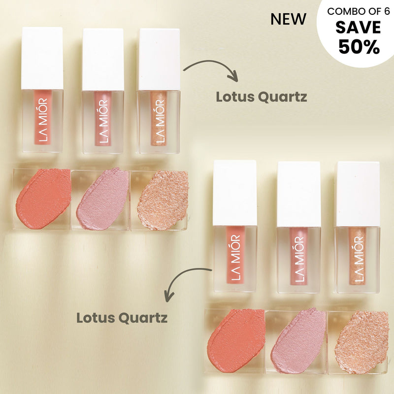 Glistening Eyes Liquid Eyeshadow - Combo of 6
