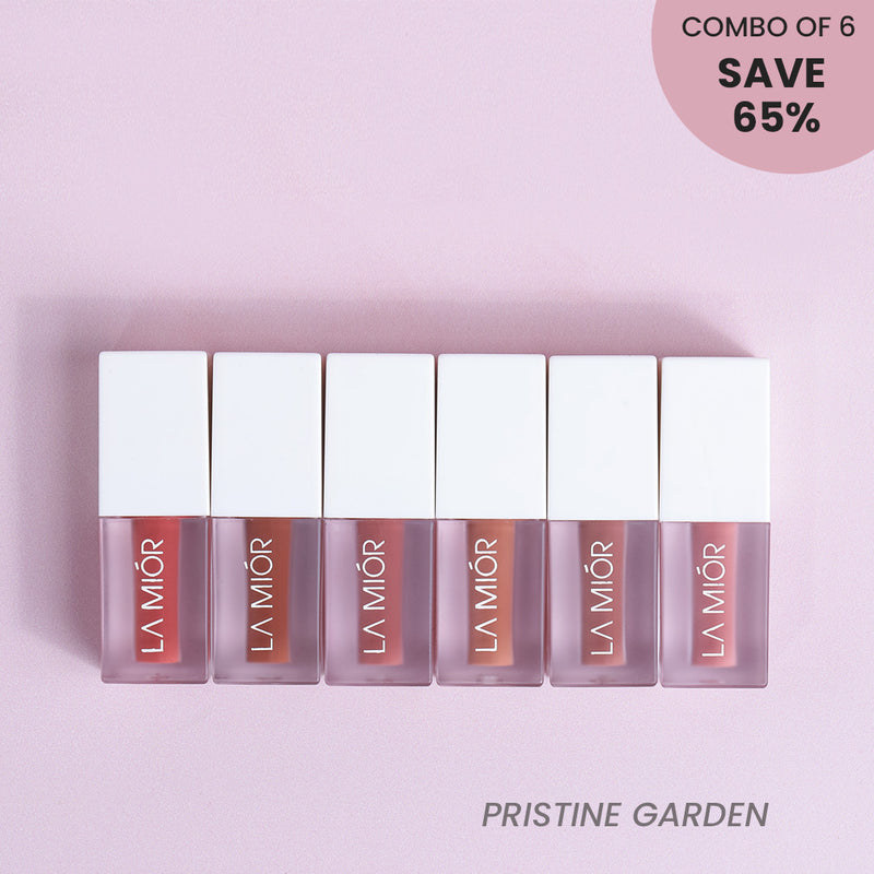 Petal Soft Ultra Matte Liquid Lipstick - Combo of 6