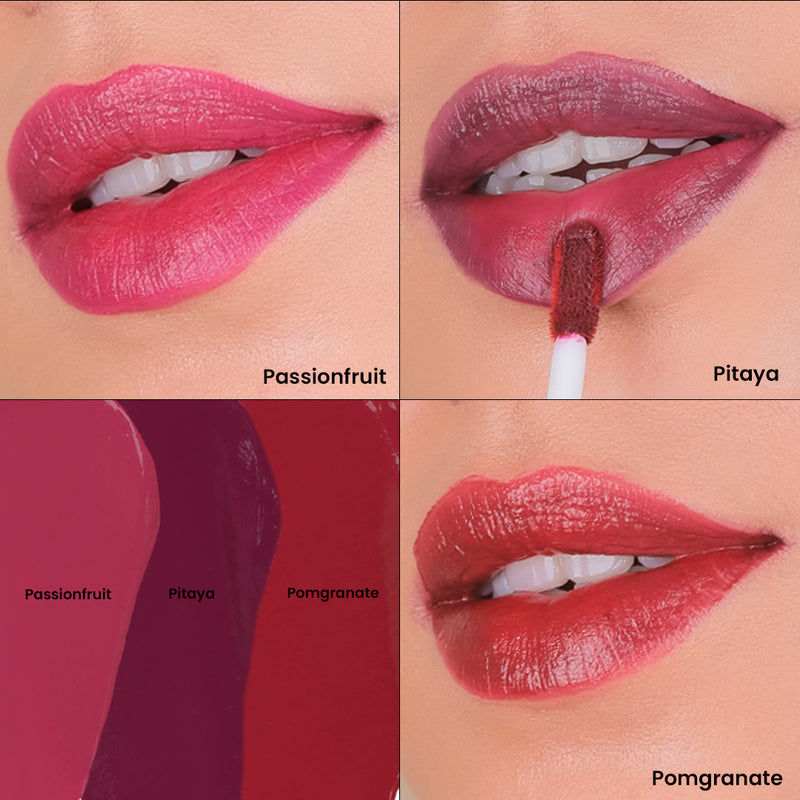 Juicy Tinted Lip Oil - Combo of 3