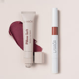 Matte Blur & Glossy Lip Balm Combo